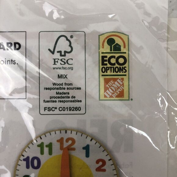 Home Depot Kids Workshop - Wood Craft Kit - Clock Tray New - Picture 6 of 6